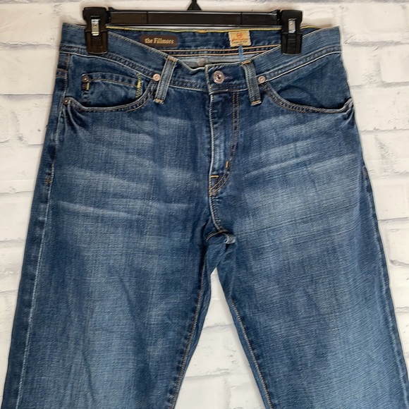 Y2K AG Adriano Goldschmied Mens Size 32 X 30 The Fillmore Relaxed Bootcut Jeans - Picture 2 of 13